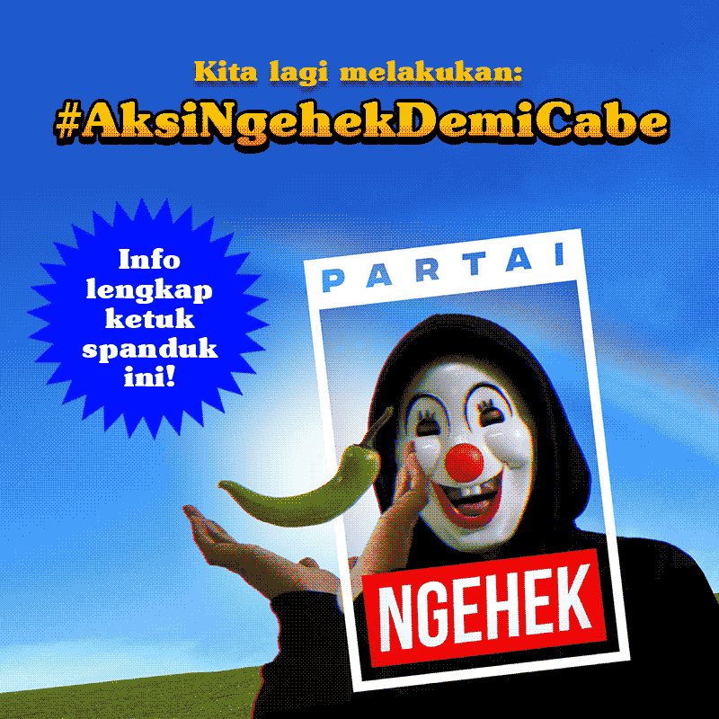 #AksiNgehekDemiCabe
