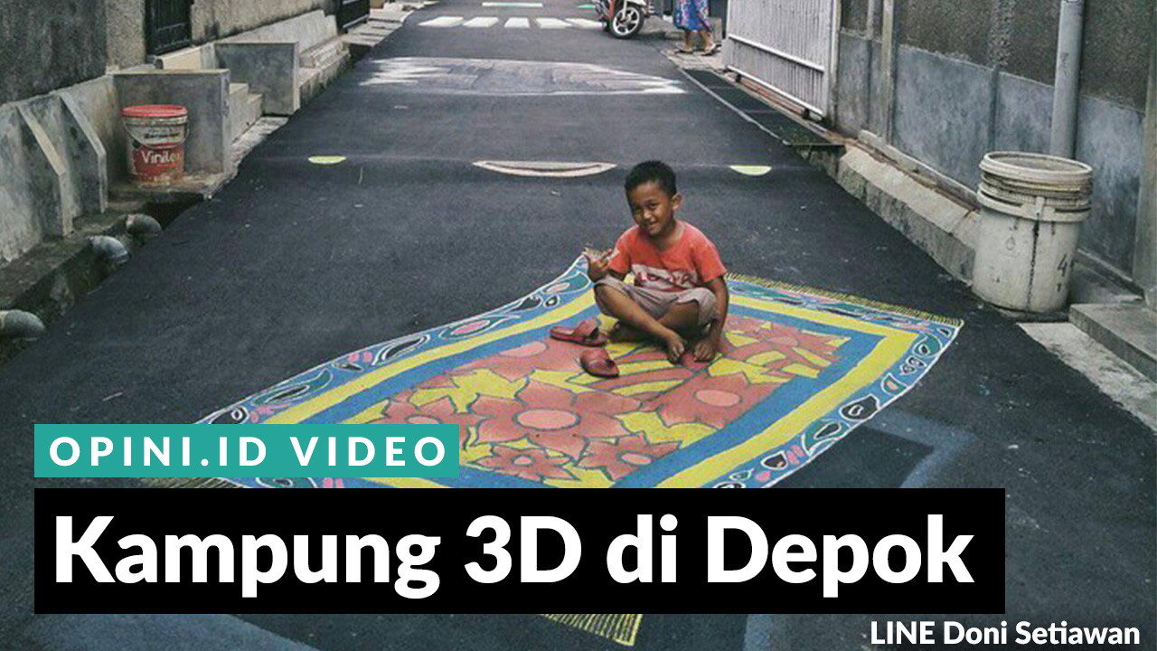 OPINIid Wah Ada Kampung 3D Di Depok