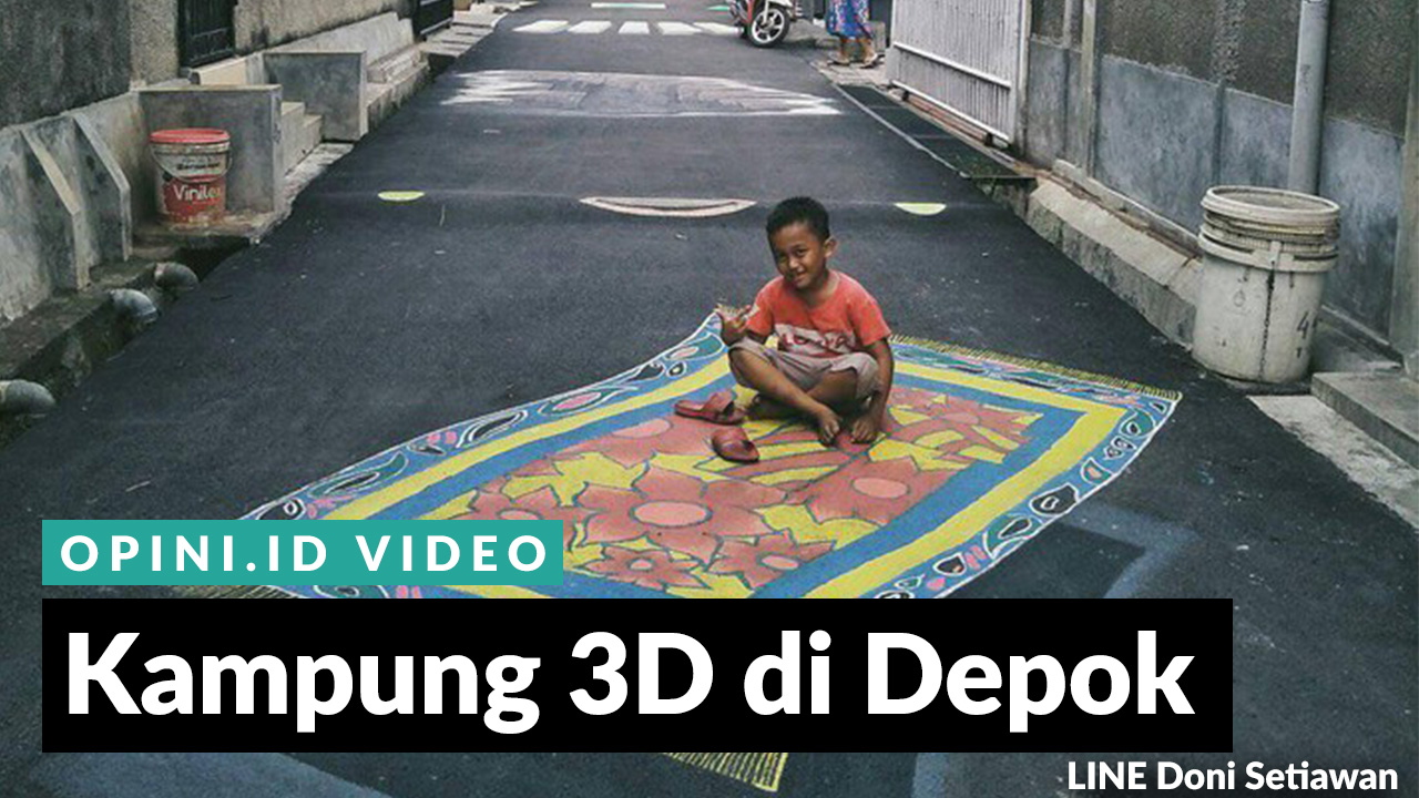 OPINIid Wah Ada Kampung 3D Di Depok
