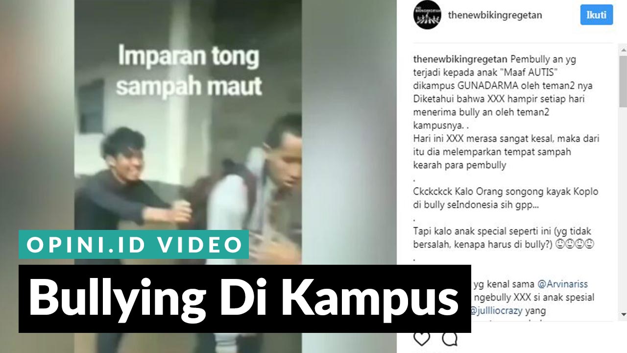 OPINIid Bullying Di Kampus