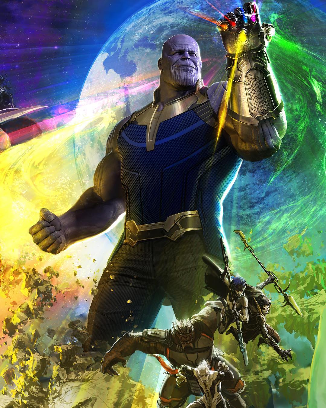 OPINIid MEME Kocak Thanos AVENGERS INFINITY WAR