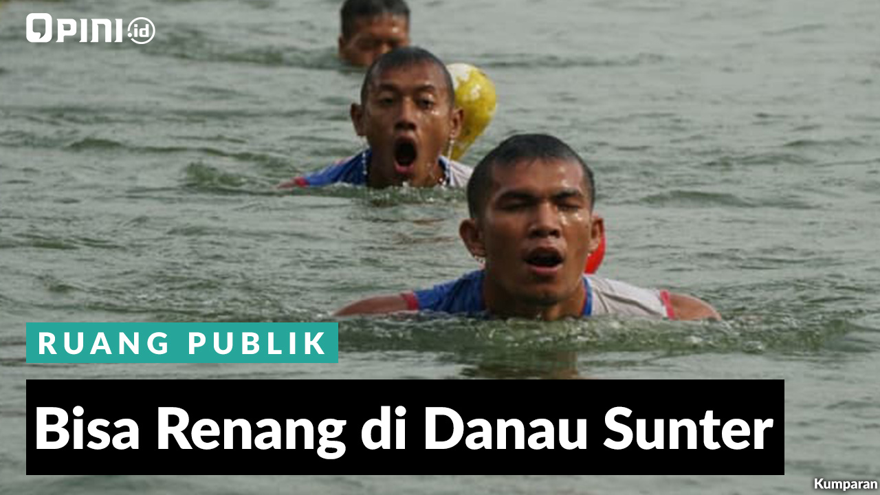 OPINIid 1MENIT Bisa Renang Di Danau Sunter